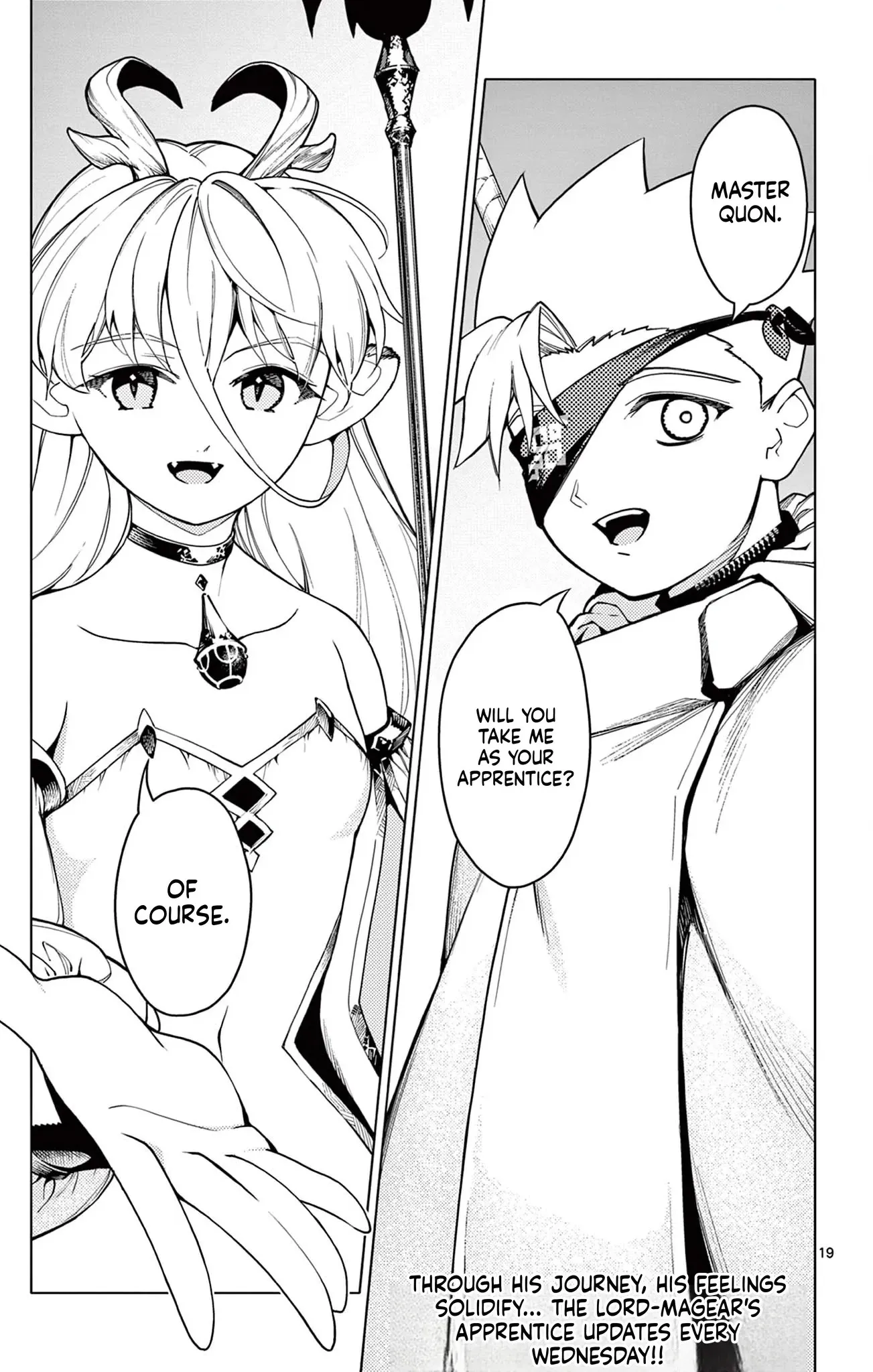 Read Lord Magear no Deshi chapter 28 image 19 on Lezhin