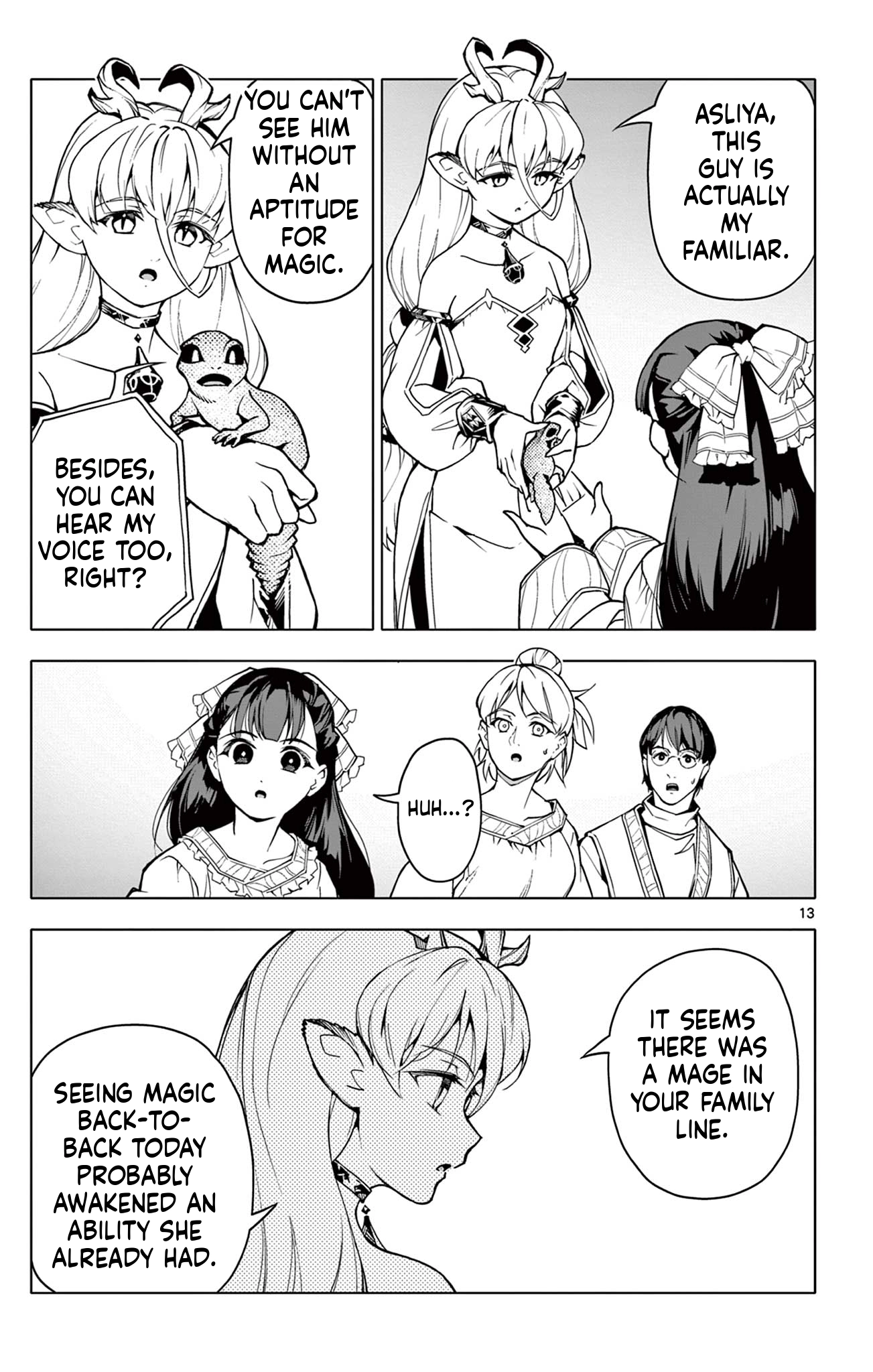 Read Lord Magear no Deshi chapter 30 image 13 on Lezhin