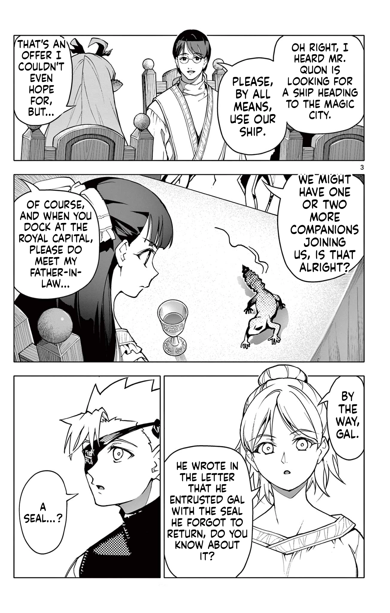 Read Lord Magear no Deshi chapter 30 image 3 on Lezhin