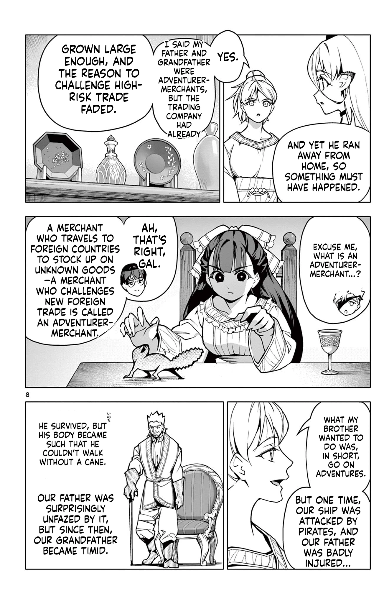 Read Lord Magear no Deshi chapter 30 image 8 on Lezhin