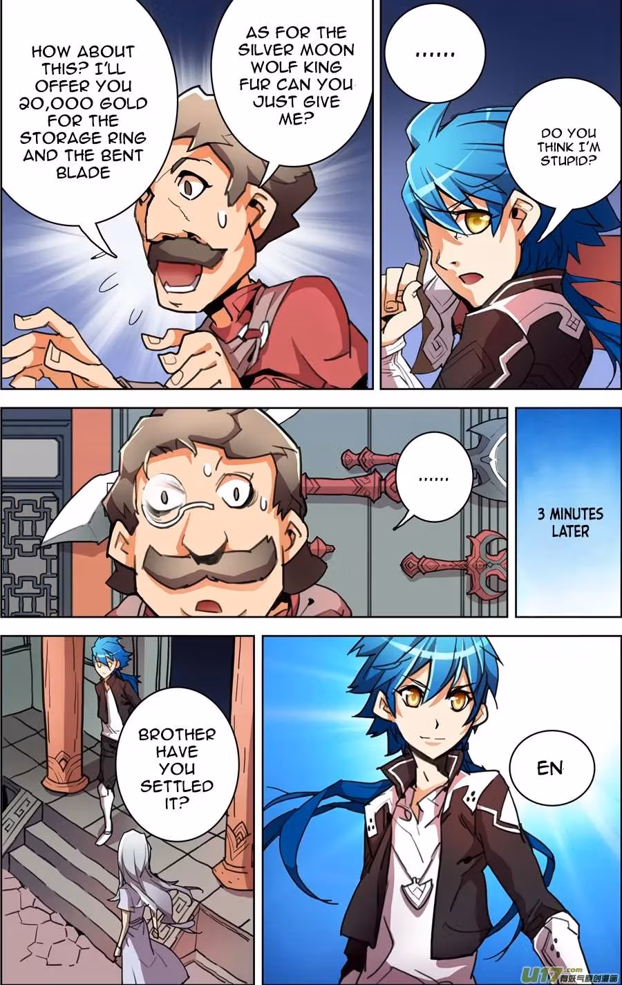 Read Lord Snowhawk chapter 4.3 image 5 on Lezhin