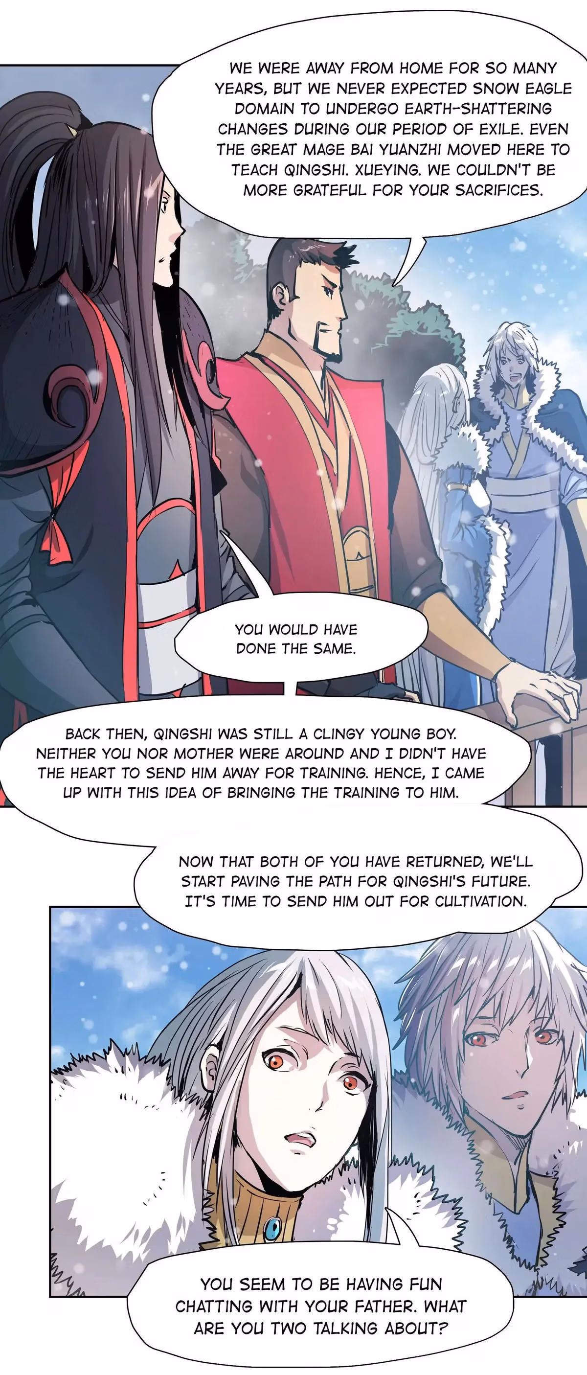 Read Lord Snowhawk chapter 47 image 2 on Lezhin