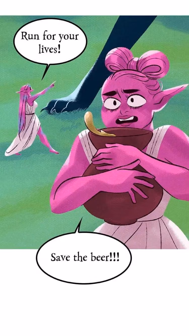 Read Lore Olympus chapter 195 image 25 on Lezhin