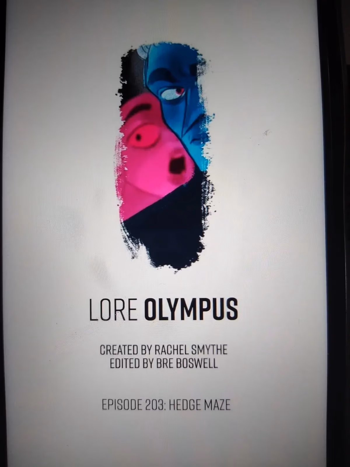 Read Lore Olympus chapter 203 image 0 on Lezhin