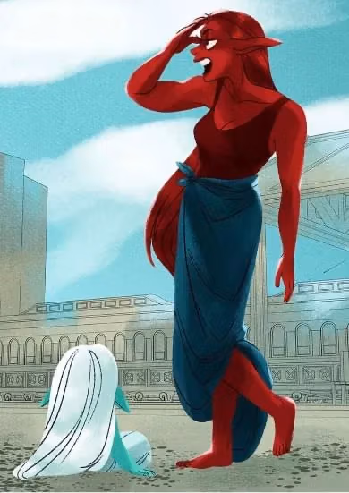 Read Lore Olympus chapter 213 image 7 on Lezhin