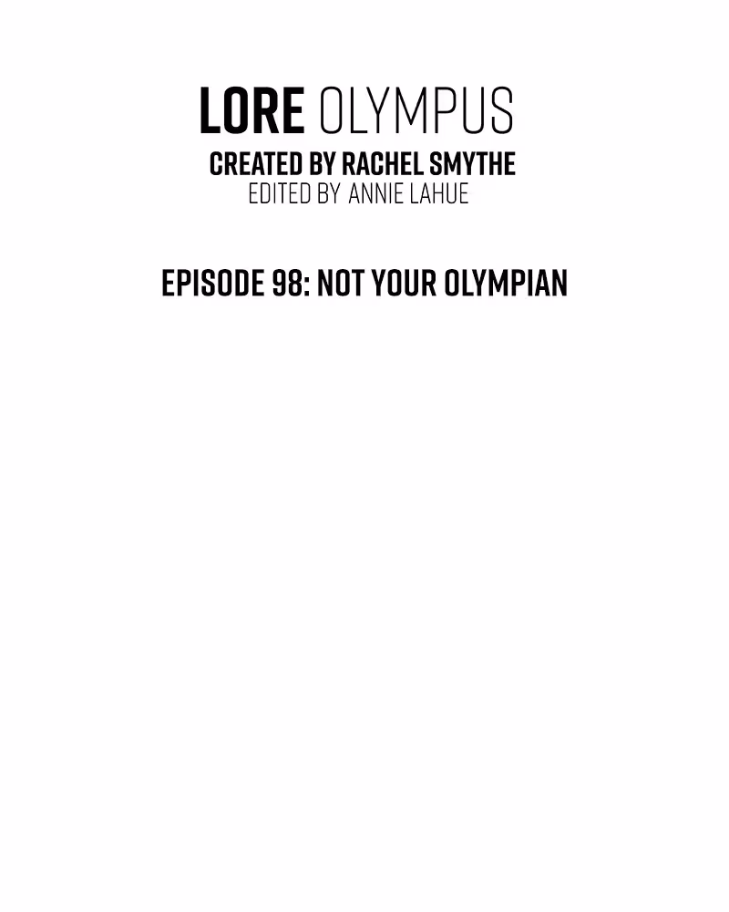 Read Lore Olympus chapter 98 image 3 on Lezhin