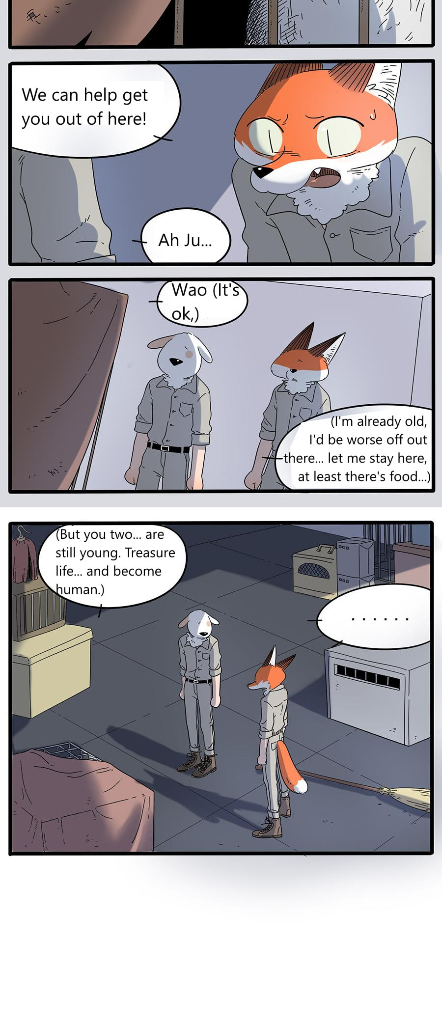 Read Loser Fox (Colored) chapter 32.2 image 6 on Lezhin