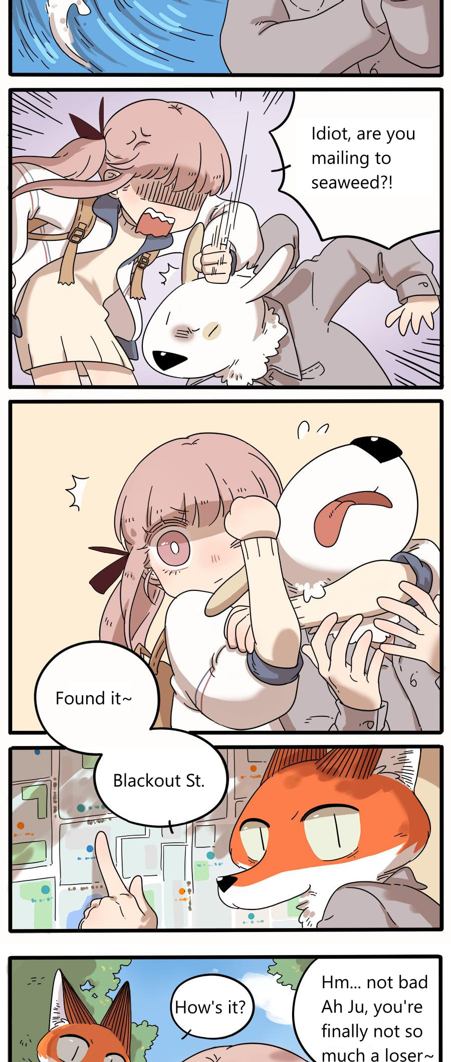 Read Loser Fox (Colored) chapter 35.2 image 3 on Lezhin