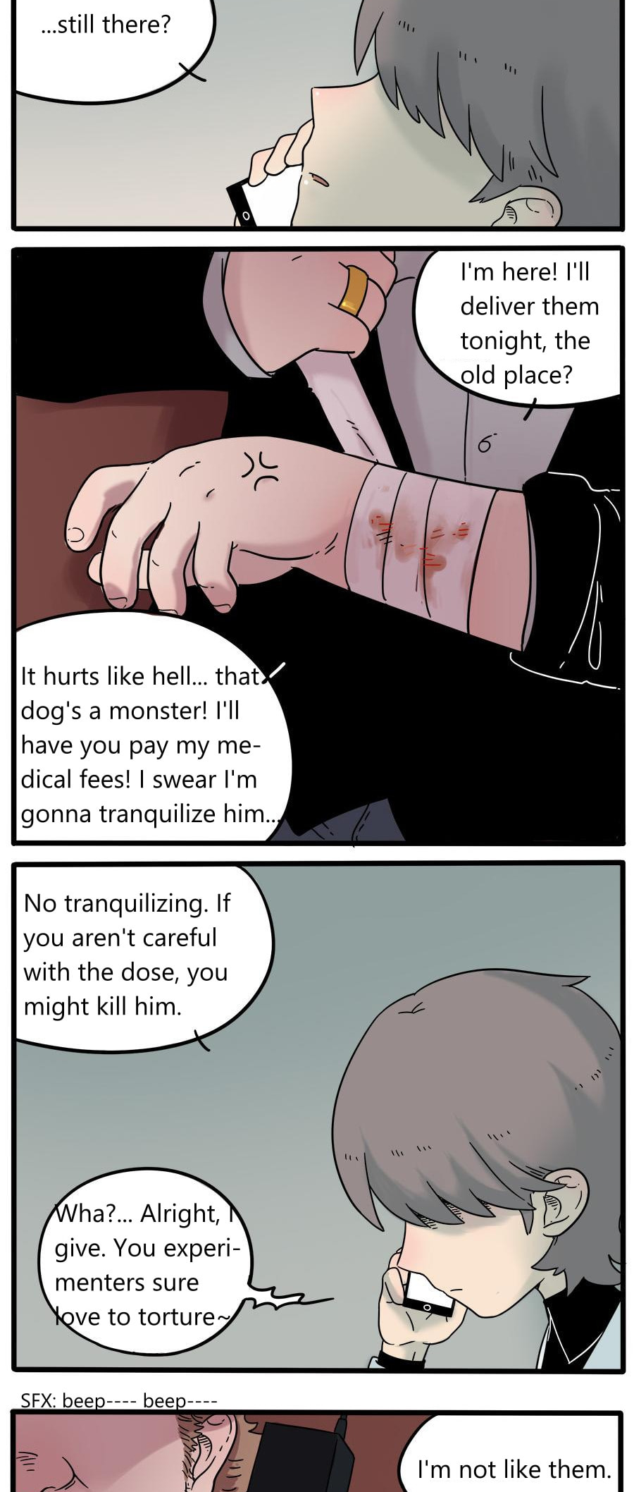 Read Loser Fox (Colored) chapter 37.1 image 2 on Lezhin