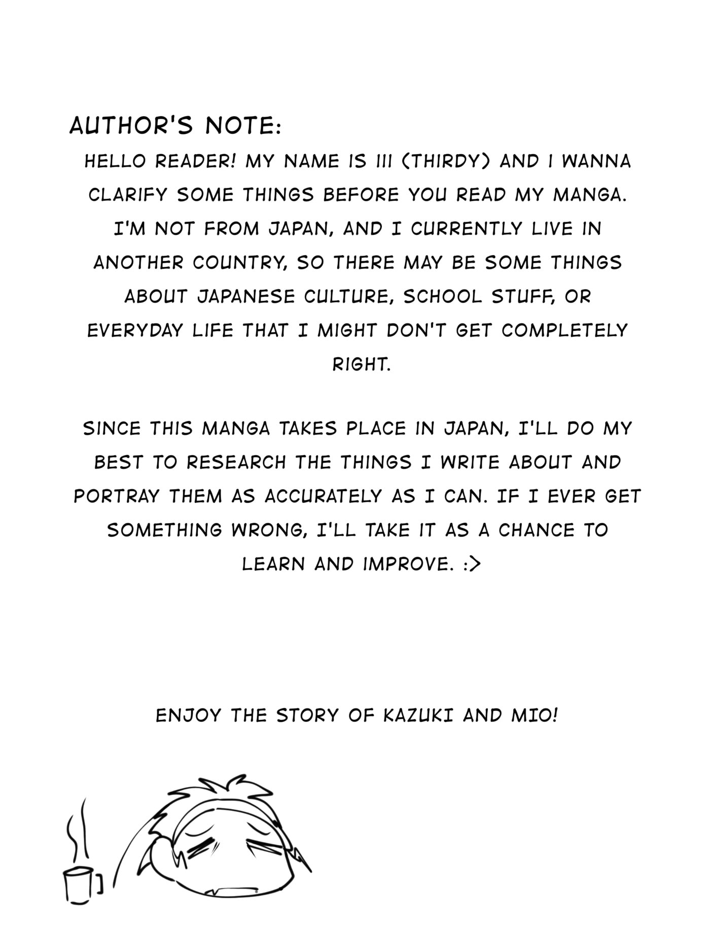 Lost In Stereo Chapter 1 page 1 - 