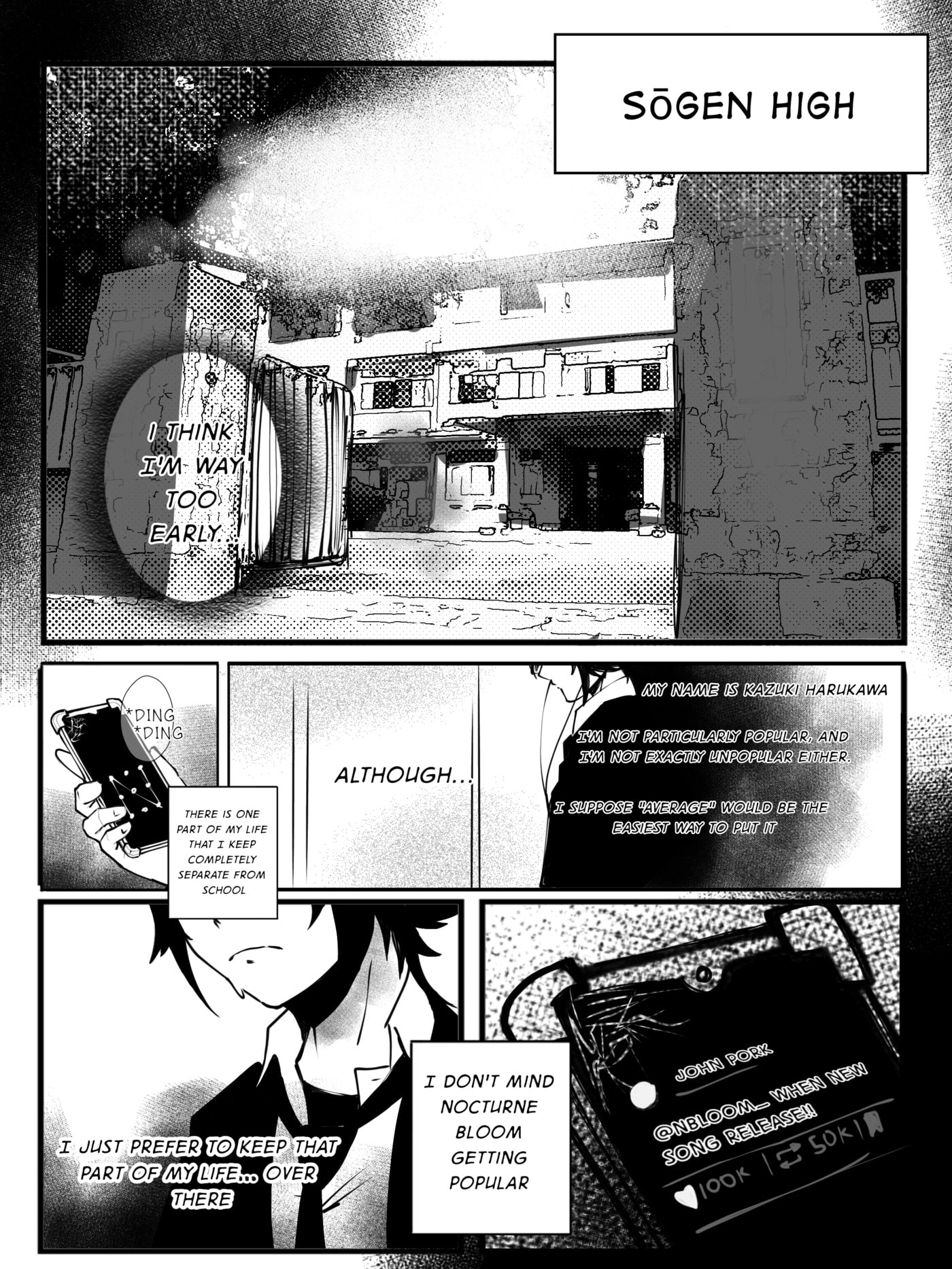 Lost In Stereo Chapter 1 page 6 - 