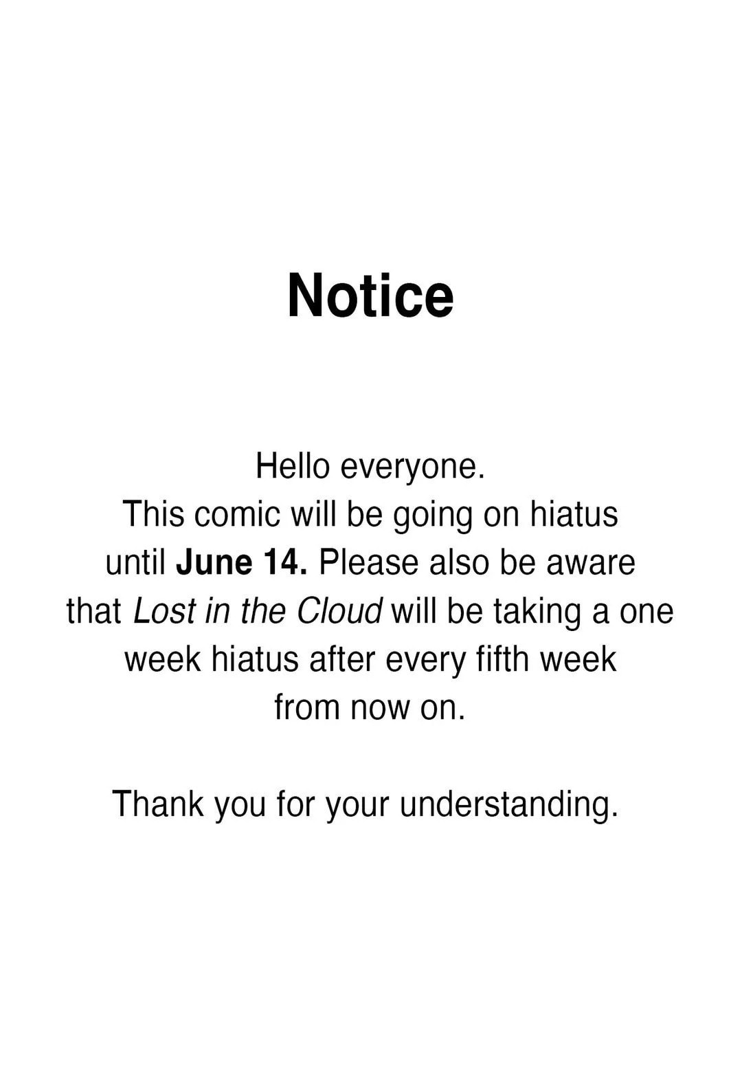 Lost in the Cloud Chapter 104.5 page 1 - 
