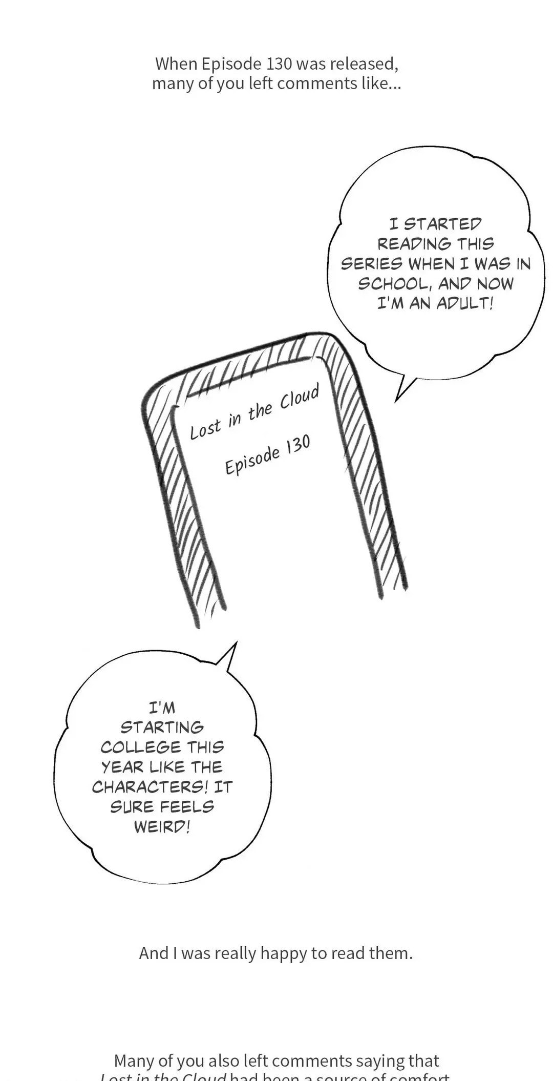 Lost in the Cloud Chapter 131.5 page 16 - 