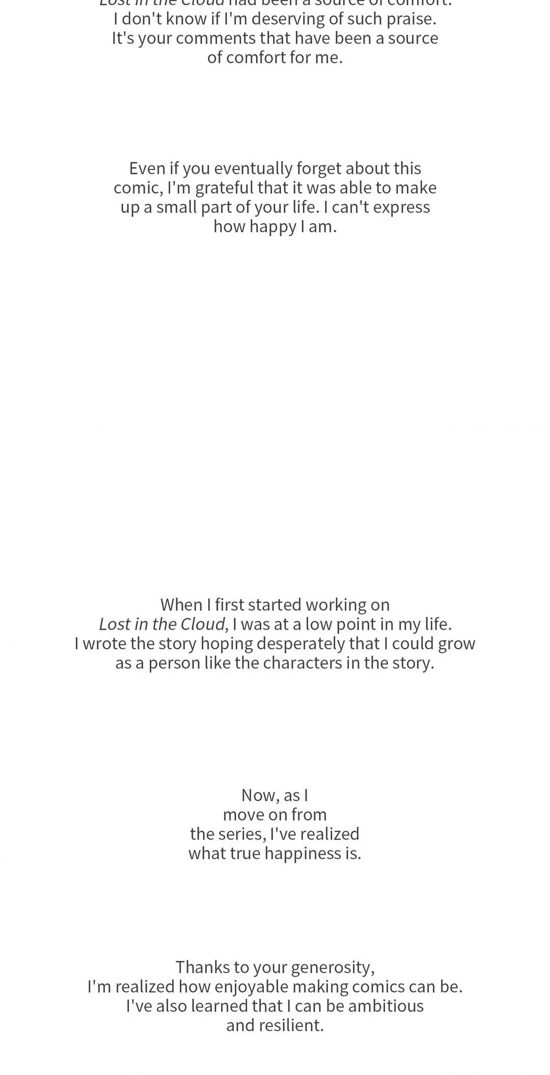 Lost in the Cloud Chapter 131.5 page 17 - 