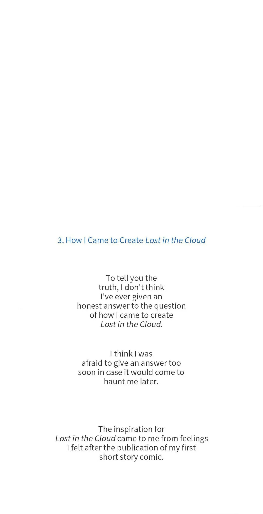 Lost in the Cloud Chapter 131.5 page 10 - 