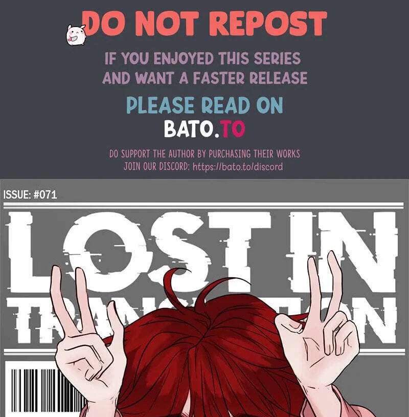 Read Lost in Translation chapter 71 image 0 on Lezhin