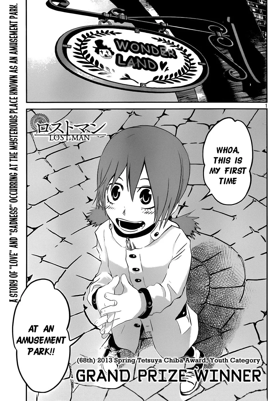 Read Lost Man chapter 0 image 1 on Lezhin