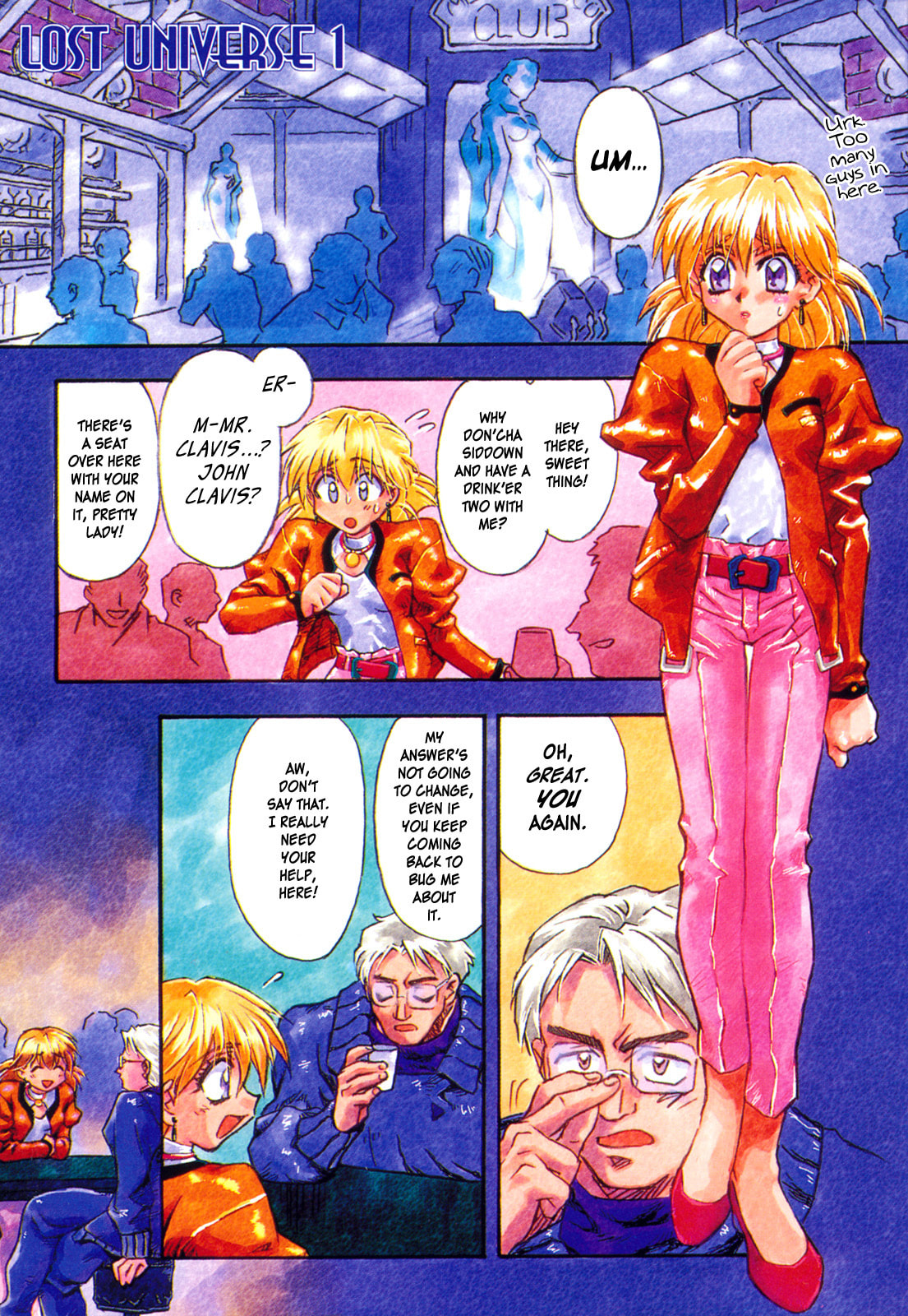Read Lost Universe chapter 1 image 1 on Lezhin