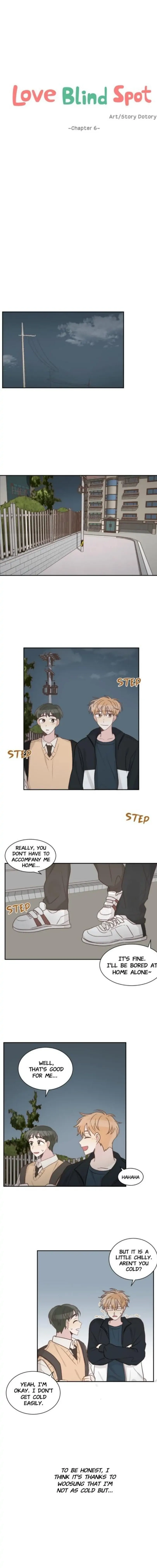 Read Love Blind Spot chapter 6 image 4 on Lezhin