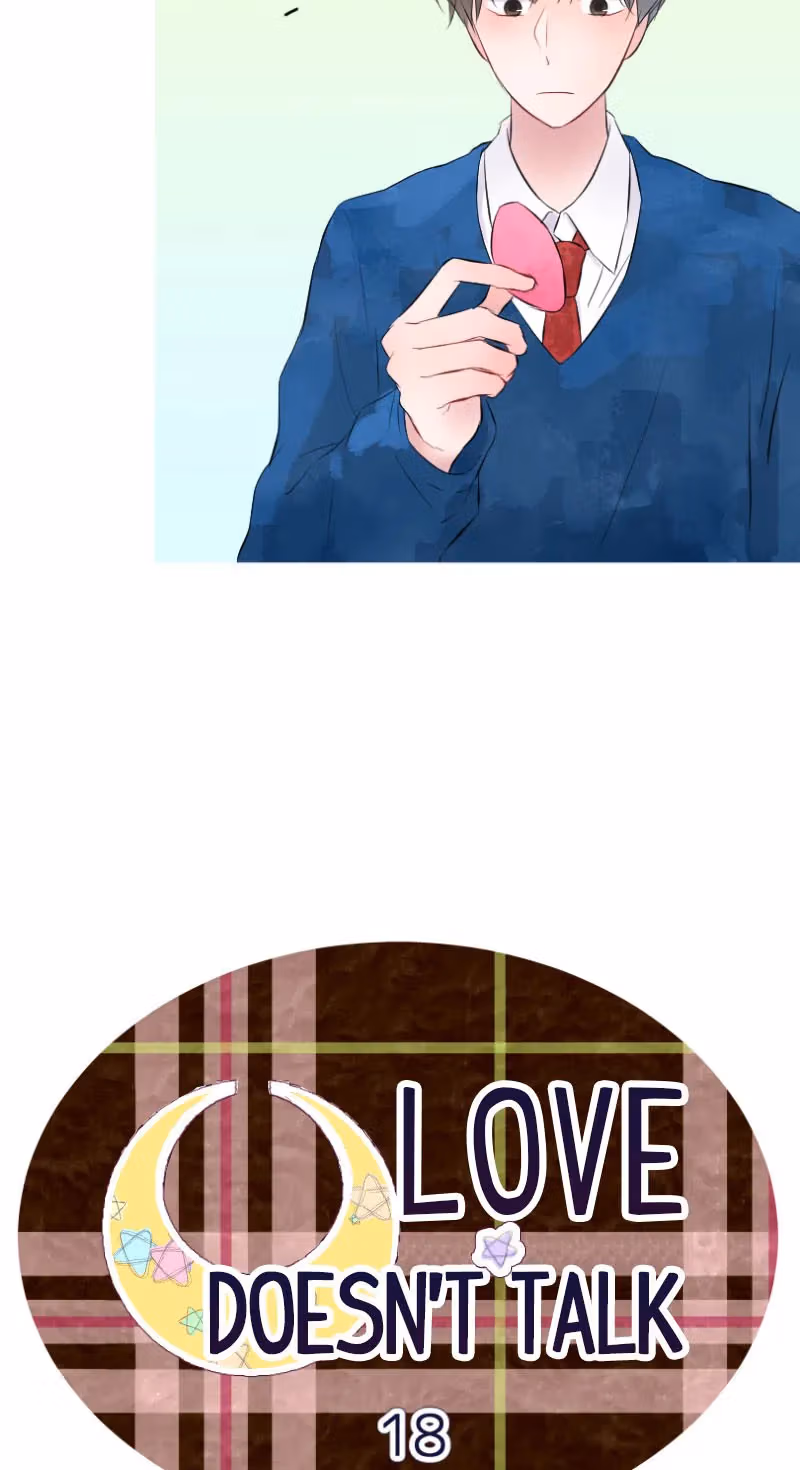 Love Doesn't Talk Chapter 18 page 3 - 
