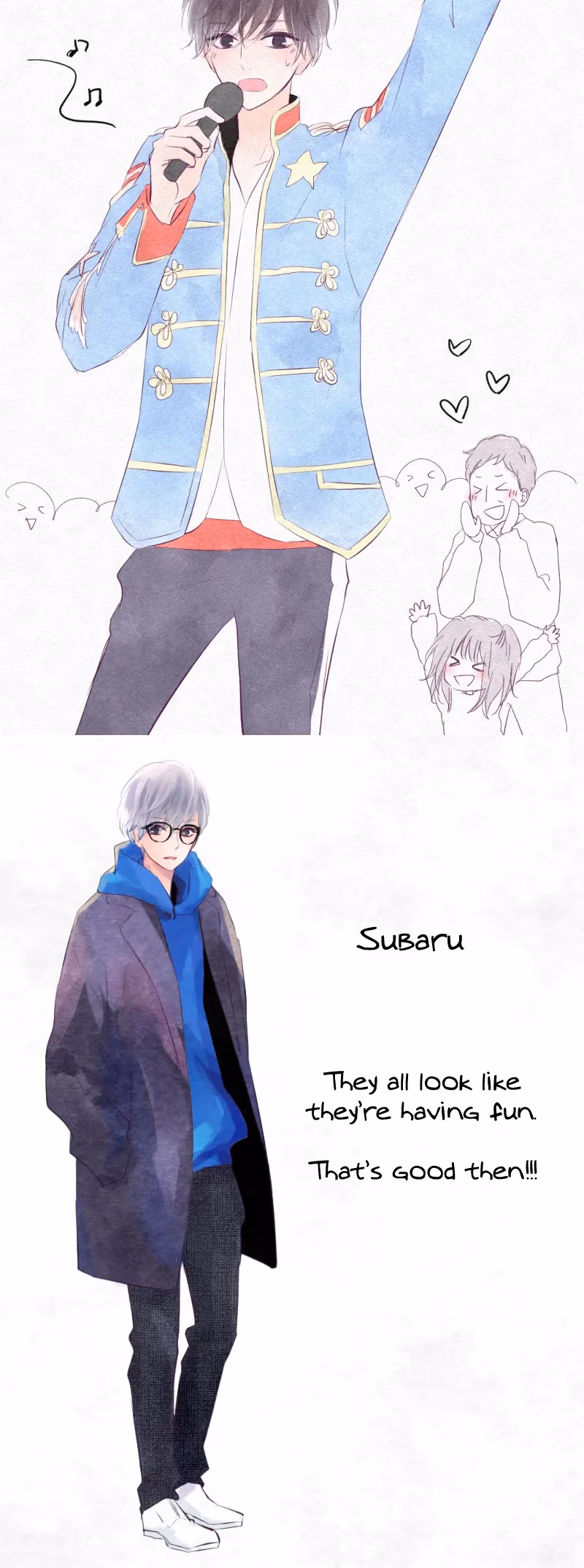 Love Doesn't Talk Chapter 58.5 page 37 - 