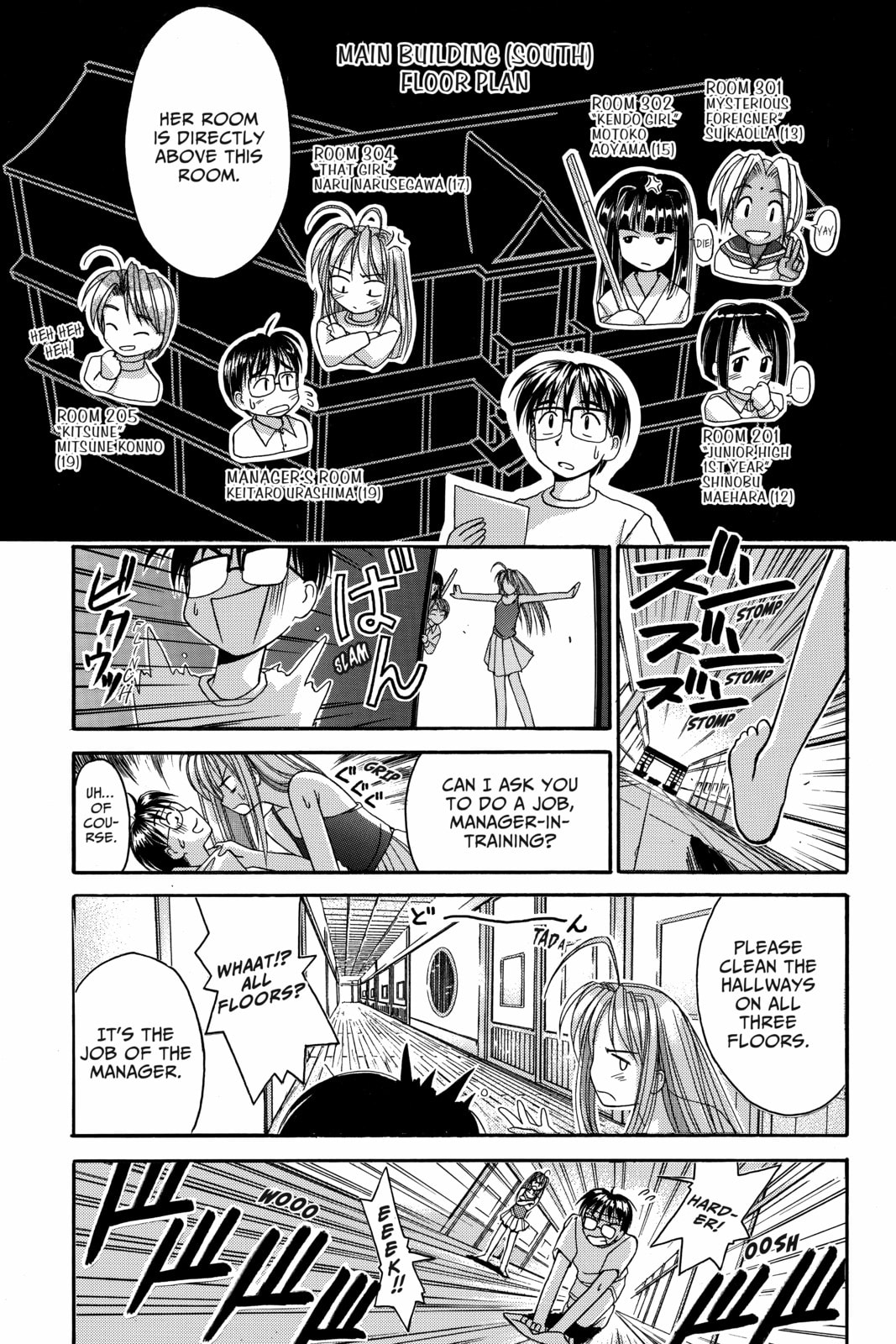 Read Love Hina chapter 2 image 15 on Lezhin