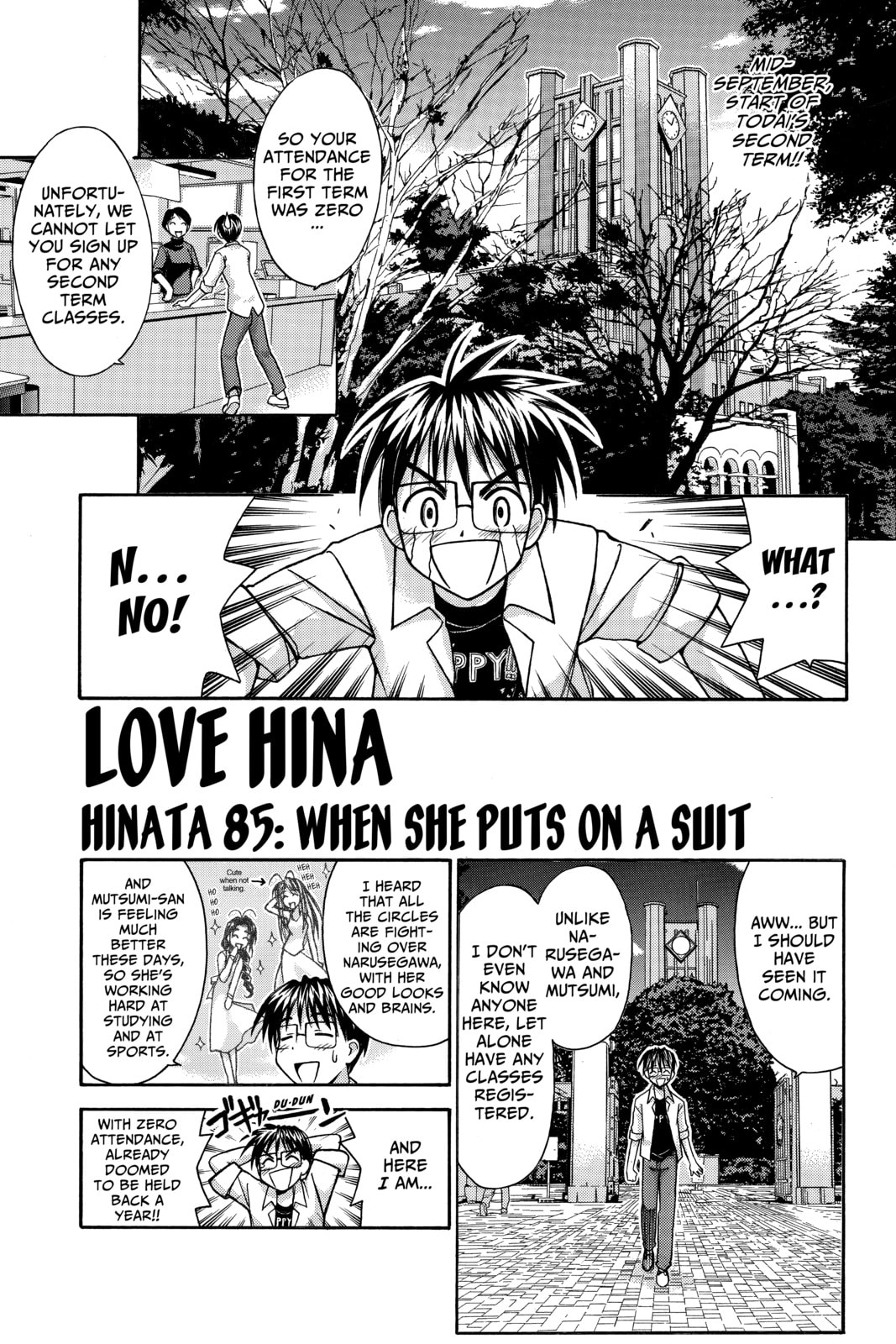 Read Love Hina chapter 85 image 1 on Lezhin