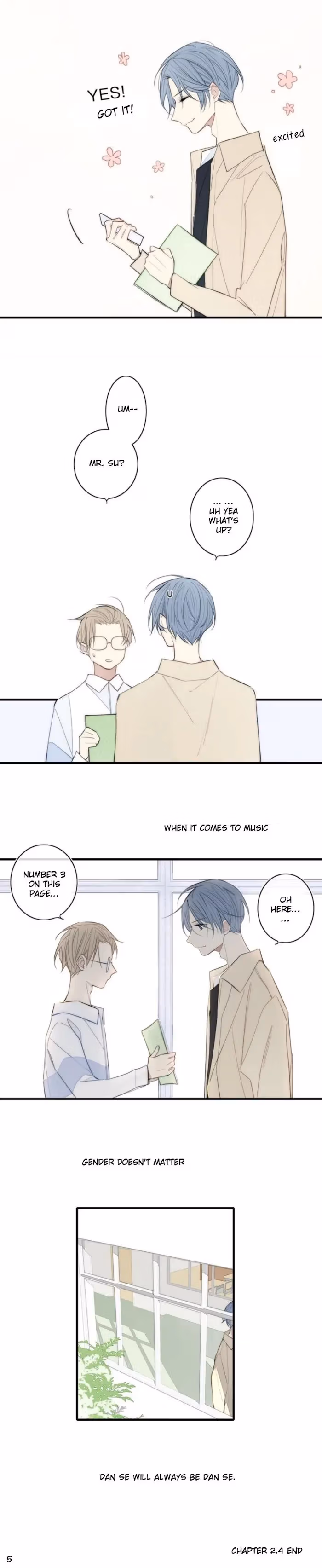Read Love in Lyrics chapter 107 image 5 on Lezhin