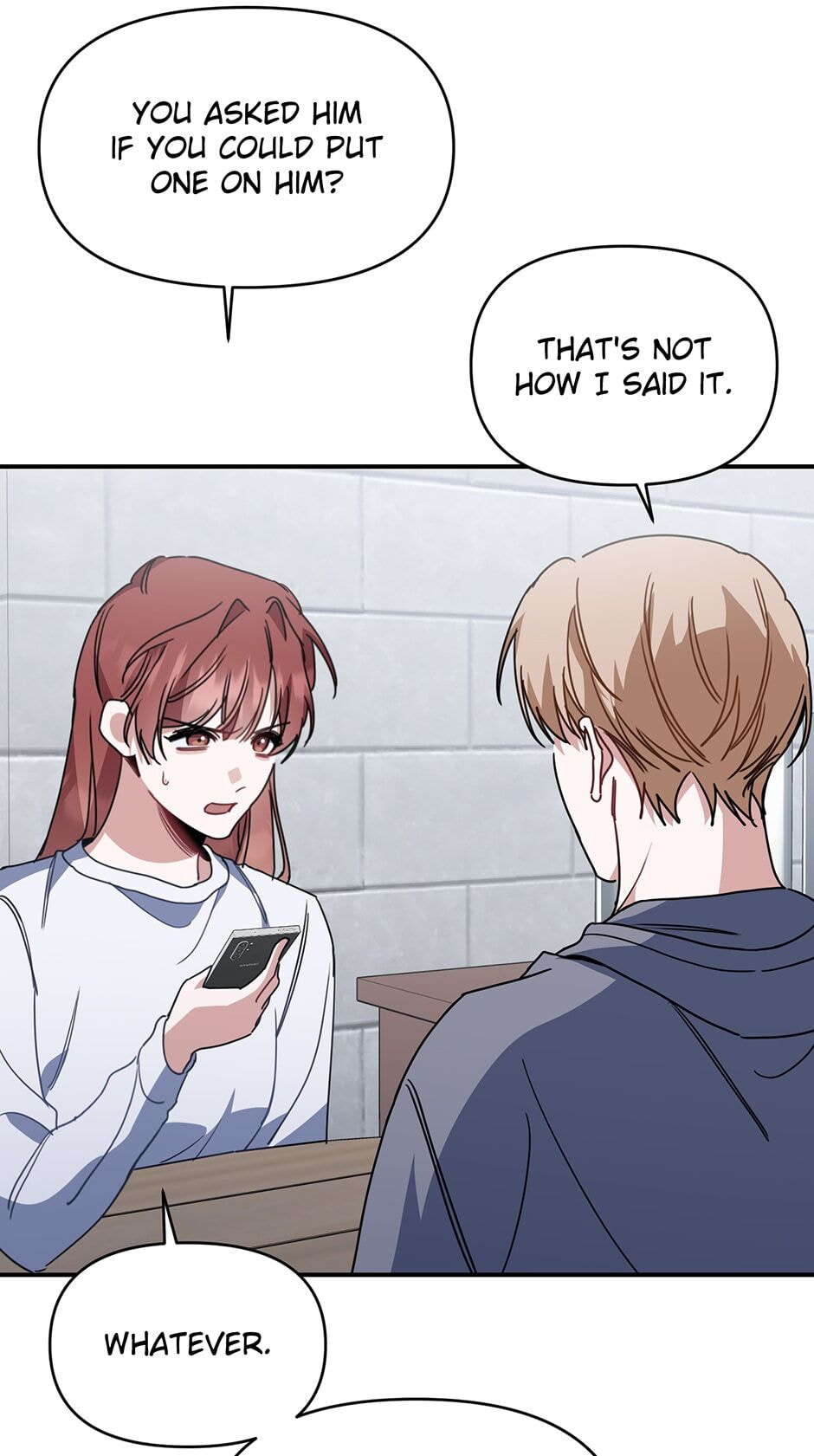 Read Love Interest Zone chapter 35 image 1 on Lezhin