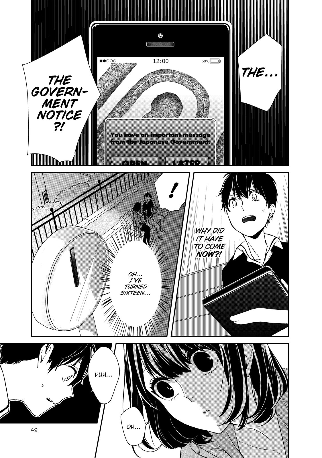 Read Love & Lies chapter 1 image 46 on Lezhin