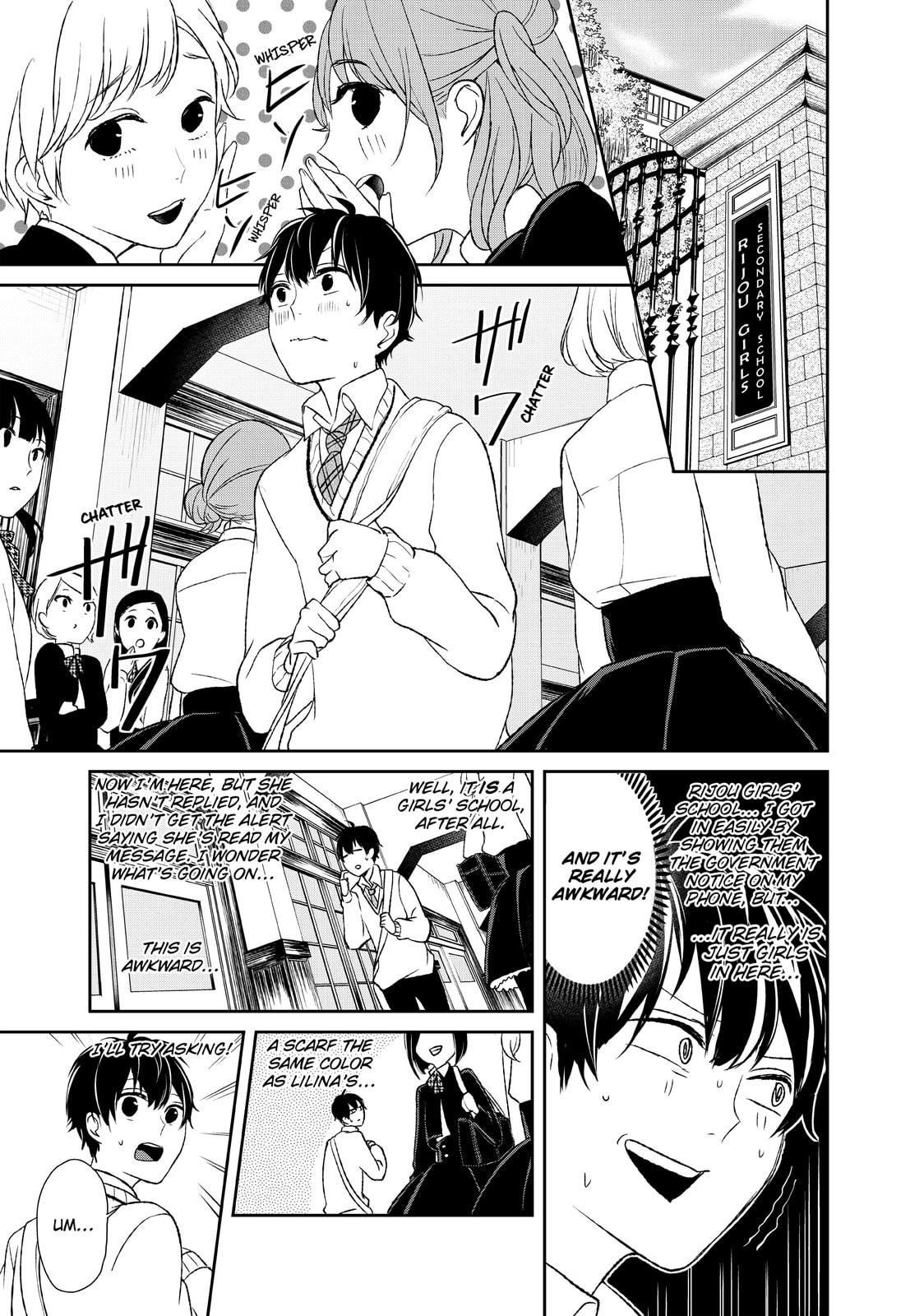 Read Love & Lies chapter 3 image 8 on Lezhin