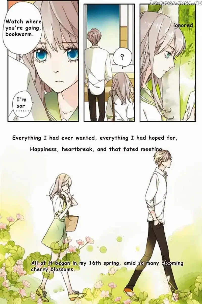 Read Love Like Cherry Blossoms chapter 1 image 3 on Lezhin