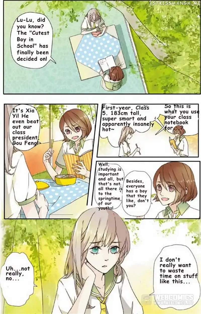 Read Love Like Cherry Blossoms chapter 1 image 4 on Lezhin