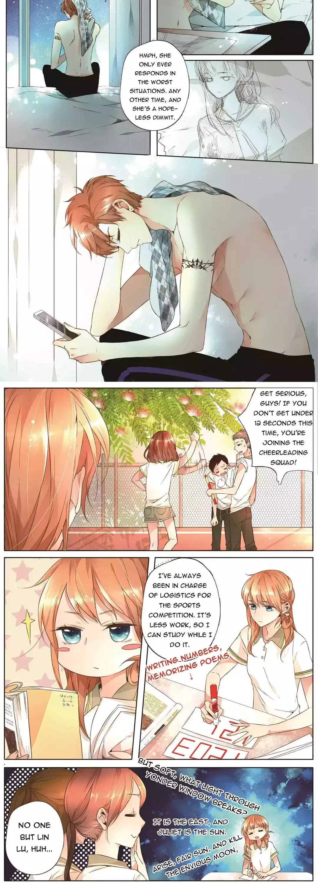 Read Love Like Cherry Blossoms chapter 17 image 4 on Lezhin