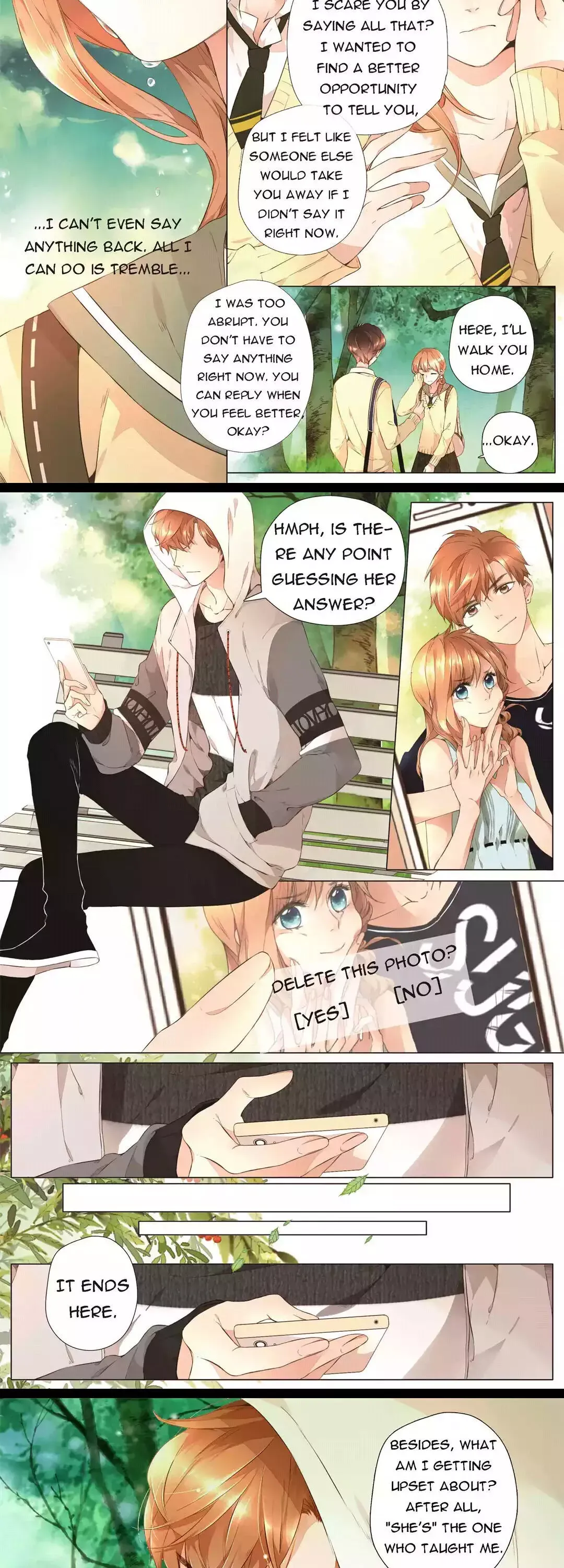 Read Love Like Cherry Blossoms chapter 28 image 3 on Lezhin