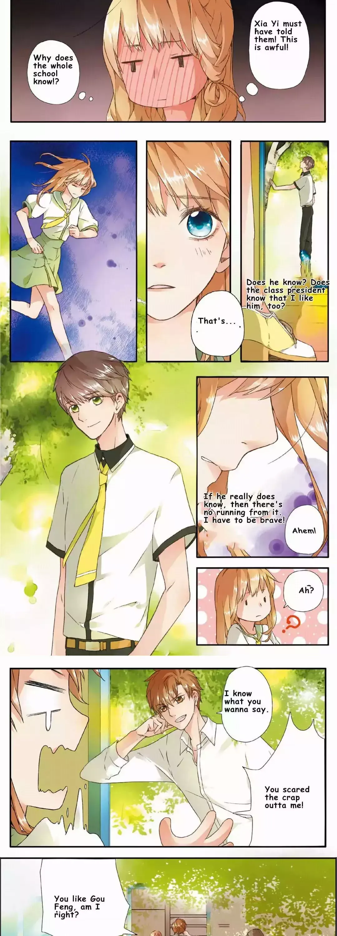 Read Love Like Cherry Blossoms chapter 3 image 2 on Lezhin