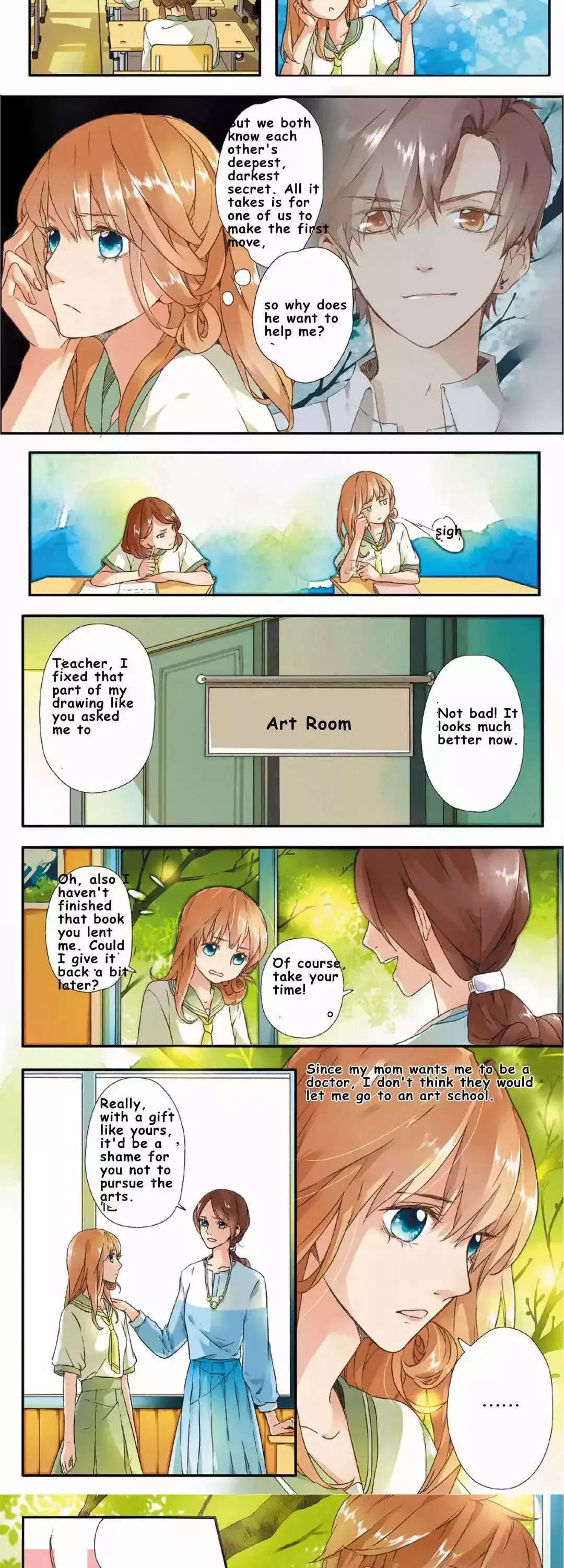 Read Love Like Cherry Blossoms chapter 3 image 4 on Lezhin