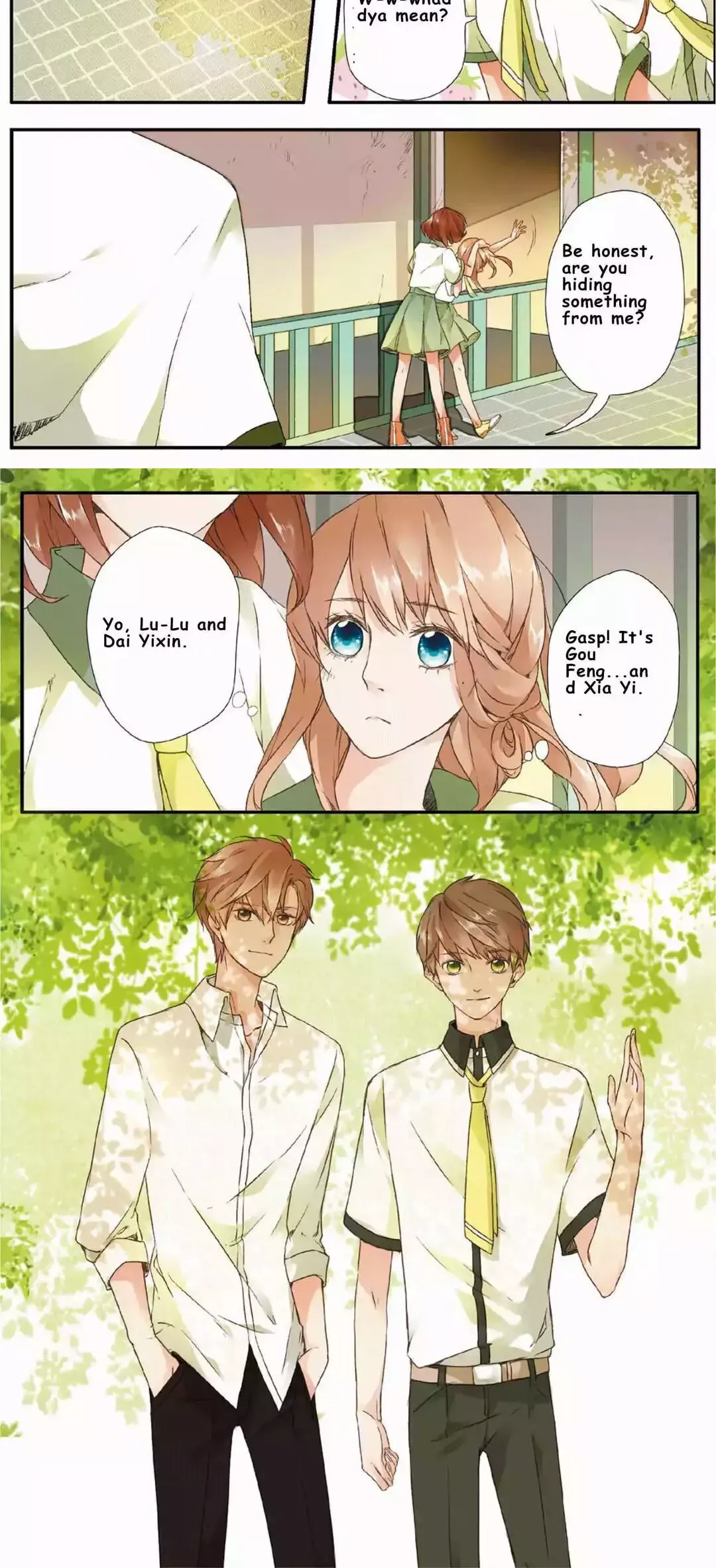Read Love Like Cherry Blossoms chapter 3 image 7 on Lezhin
