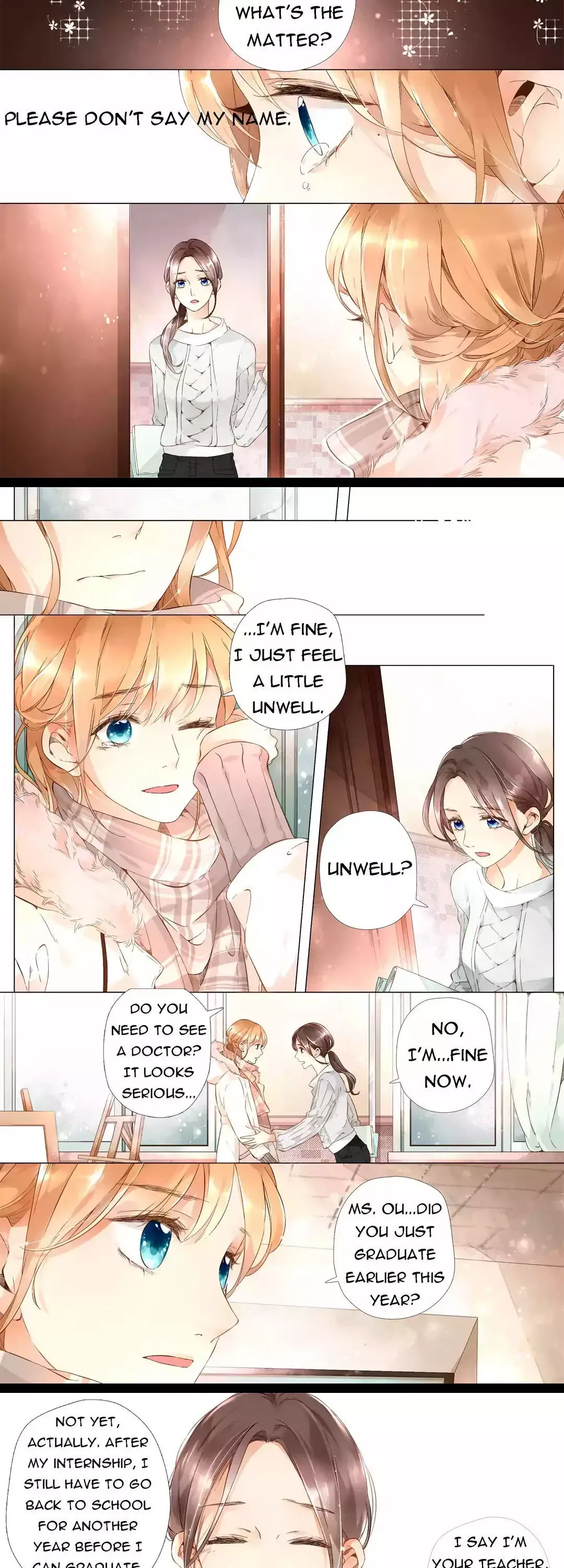 Read Love Like Cherry Blossoms chapter 34 image 3 on Lezhin