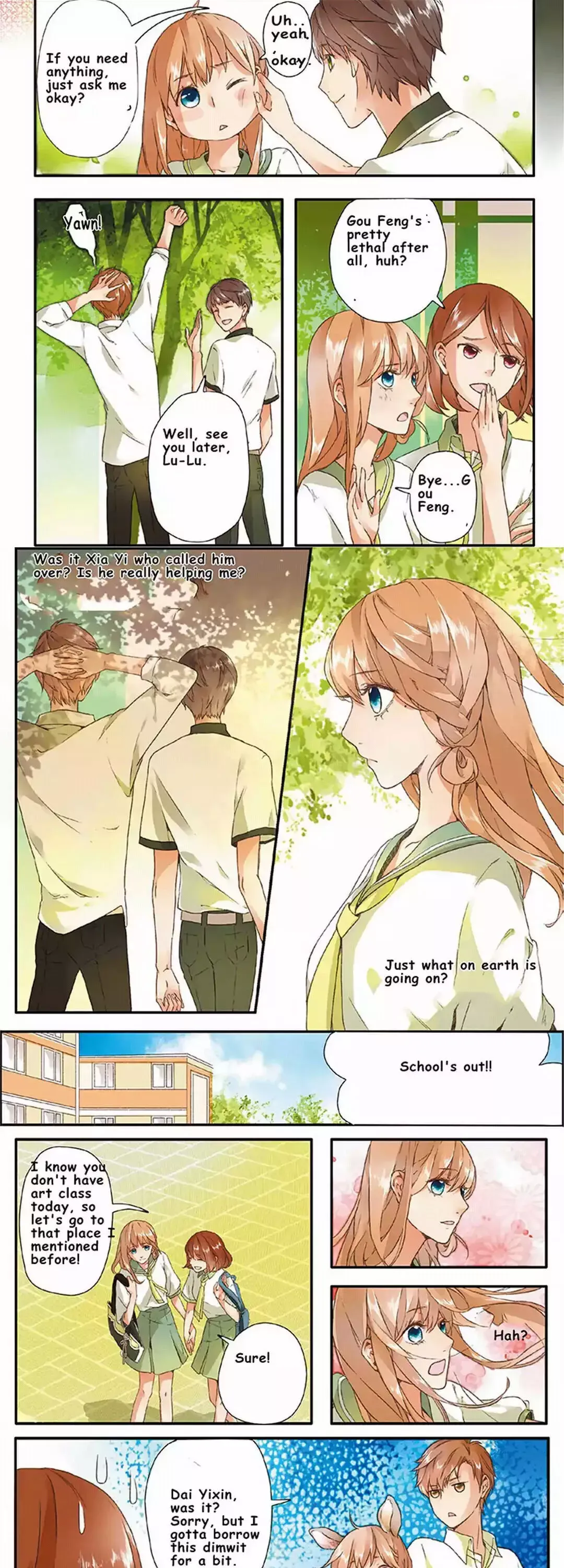 Read Love Like Cherry Blossoms chapter 4 image 4 on Lezhin