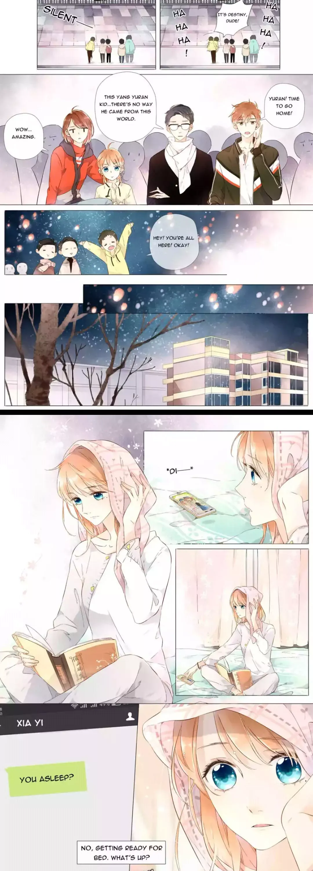 Read Love Like Cherry Blossoms chapter 45 image 4 on Lezhin