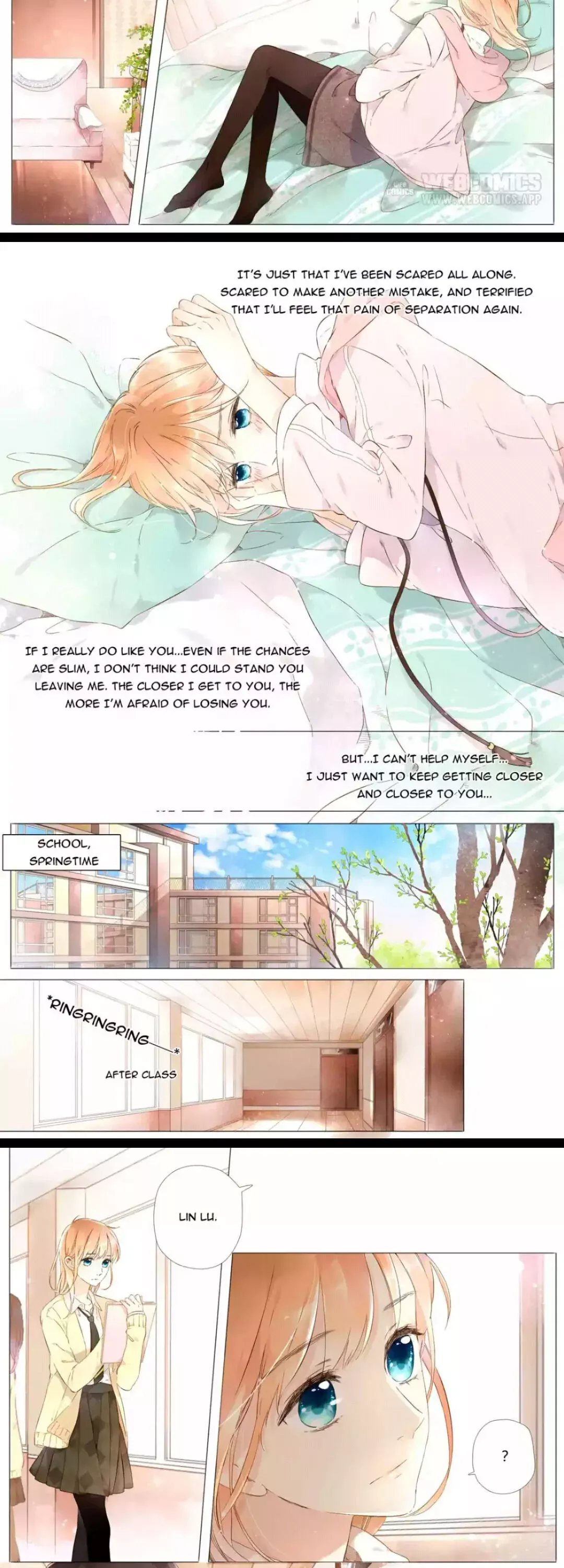 Read Love Like Cherry Blossoms chapter 48 image 2 on Lezhin