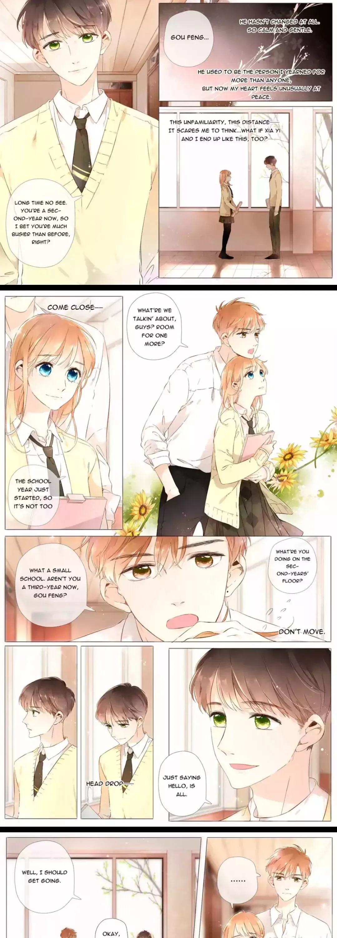 Read Love Like Cherry Blossoms chapter 48 image 3 on Lezhin