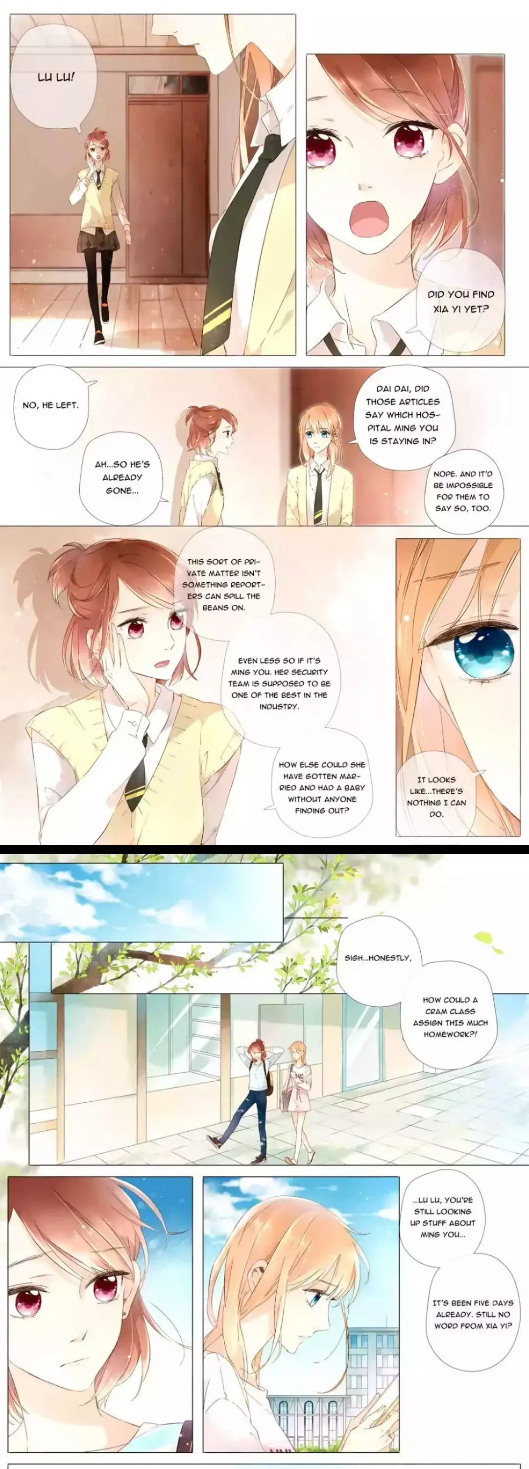 Read Love Like Cherry Blossoms chapter 49 image 1 on Lezhin