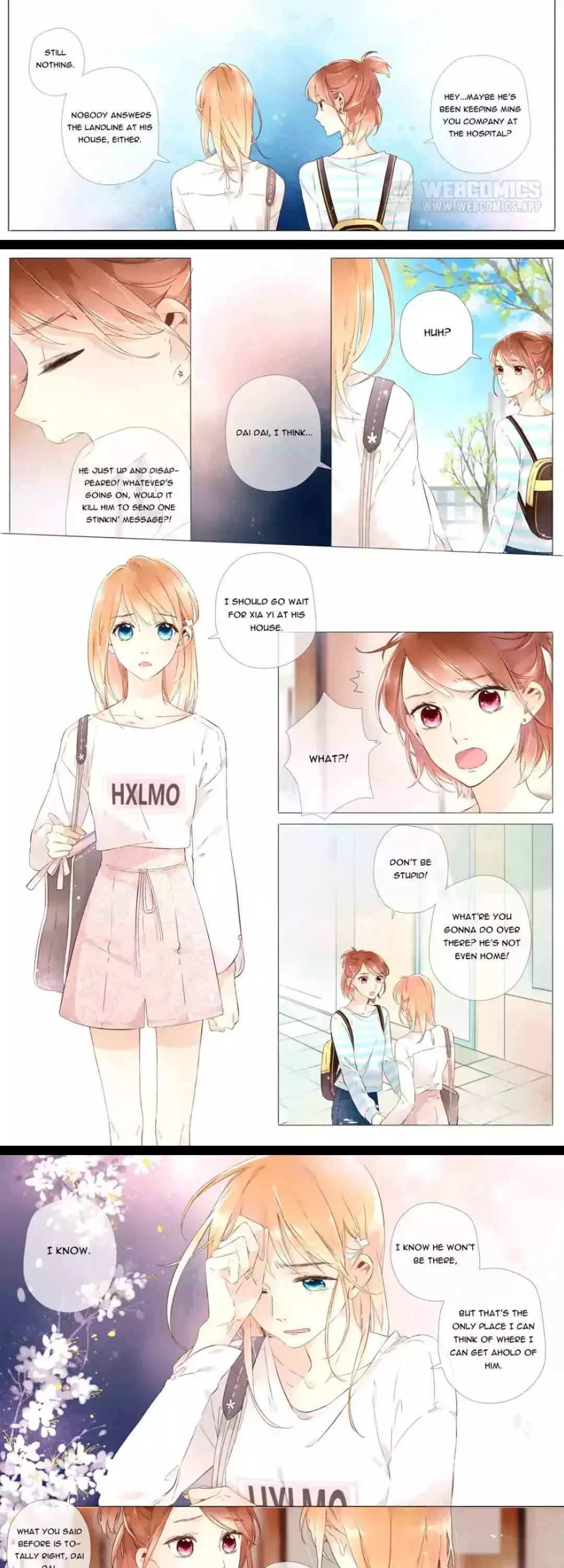 Read Love Like Cherry Blossoms chapter 49 image 2 on Lezhin