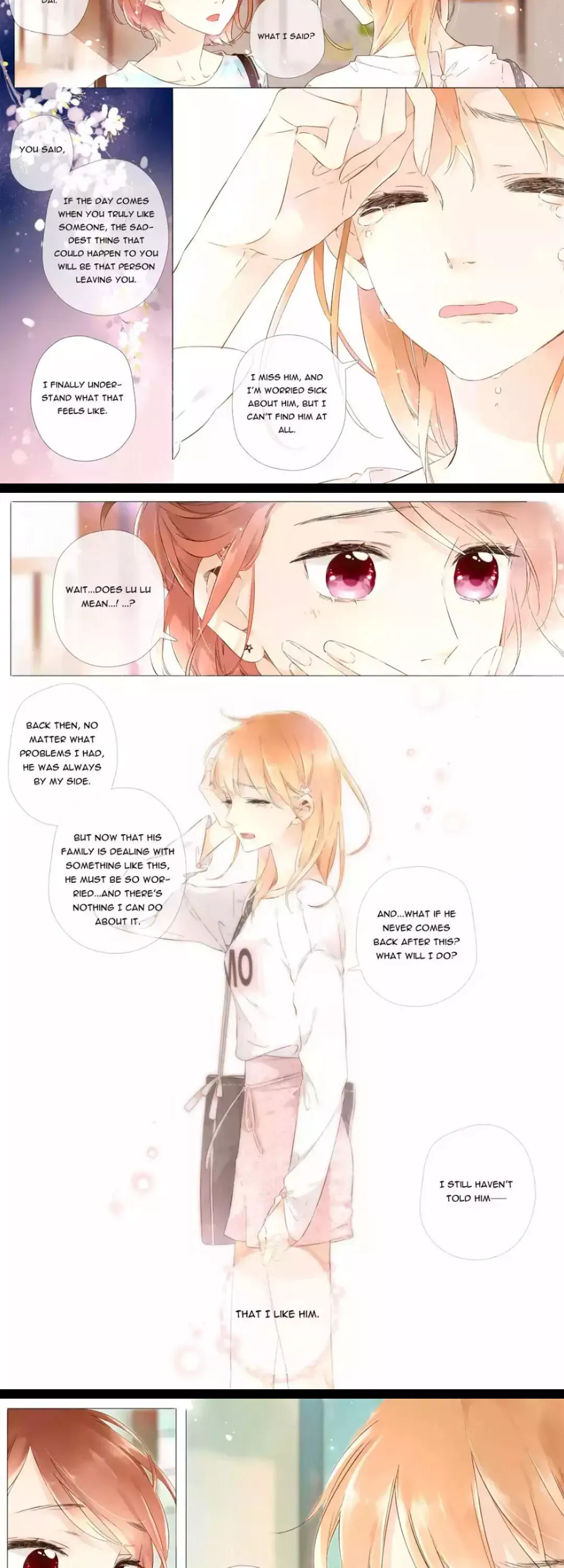Read Love Like Cherry Blossoms chapter 49 image 3 on Lezhin