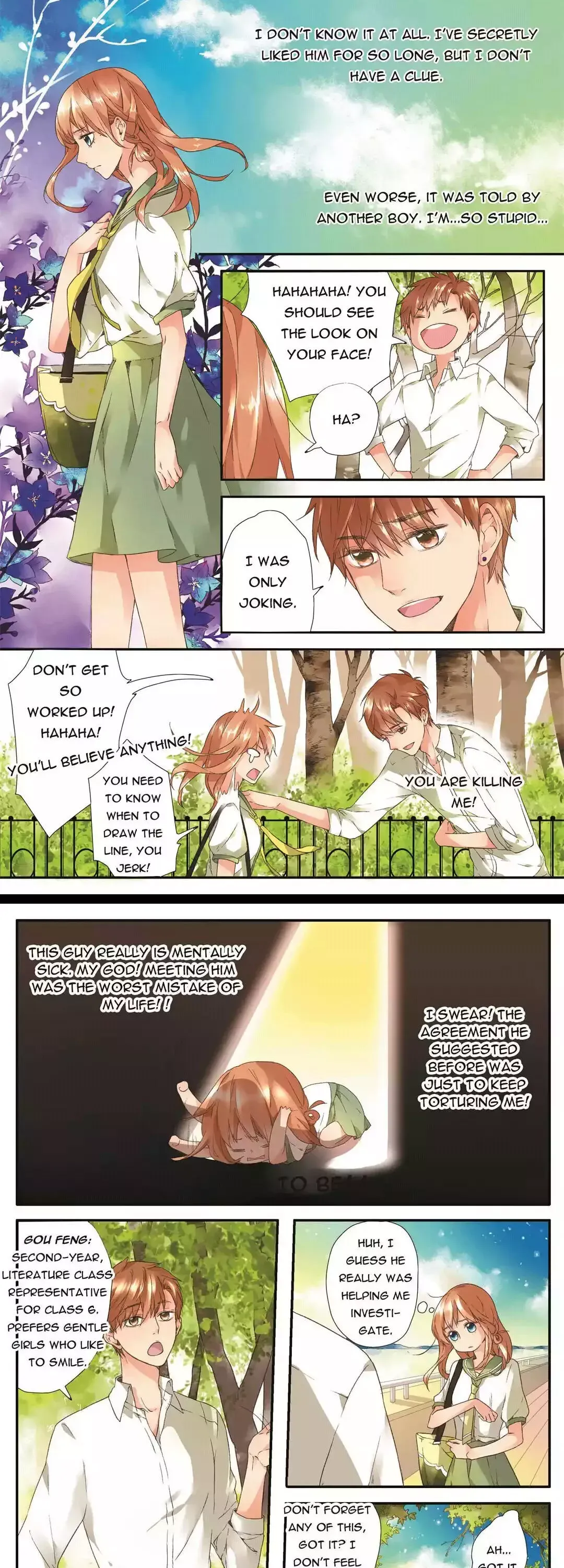 Read Love Like Cherry Blossoms chapter 5 image 1 on Lezhin