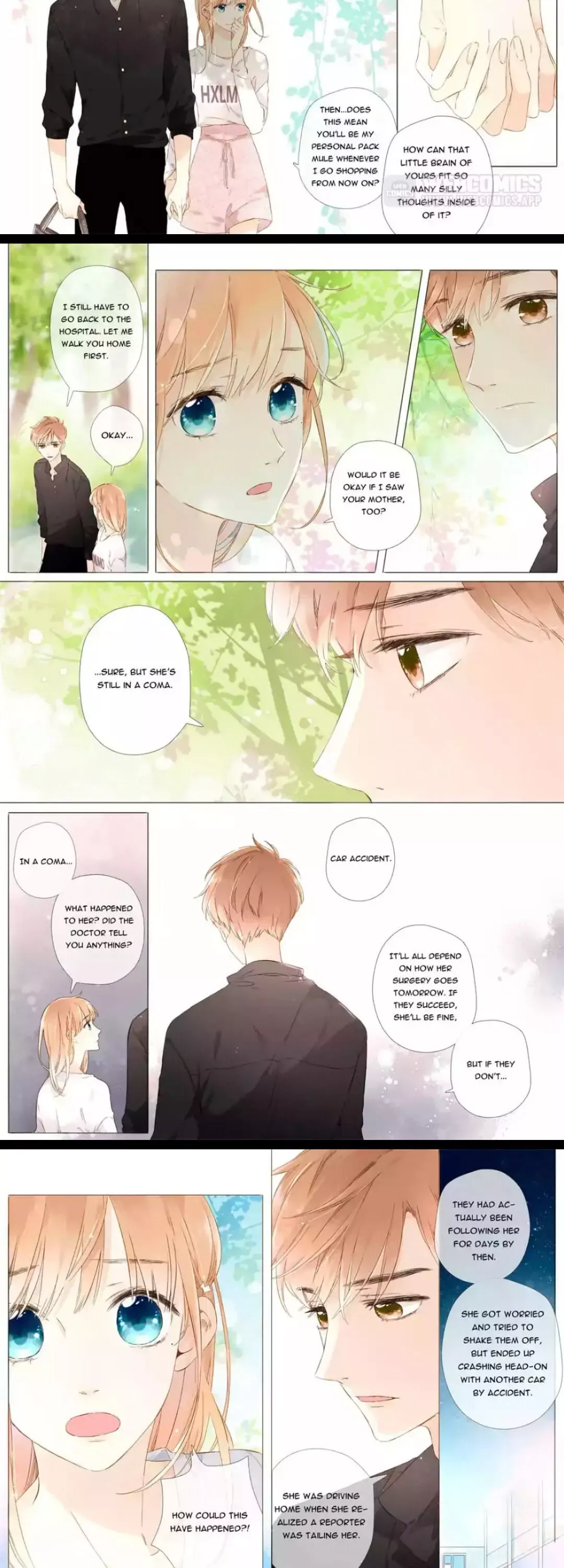 Read Love Like Cherry Blossoms chapter 51 image 2 on Lezhin