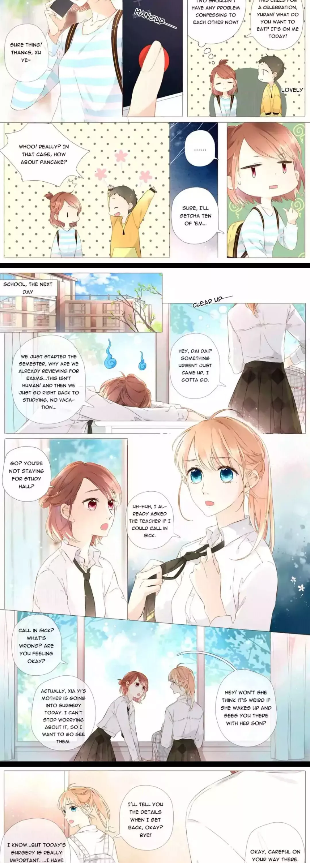 Read Love Like Cherry Blossoms chapter 52 image 3 on Lezhin