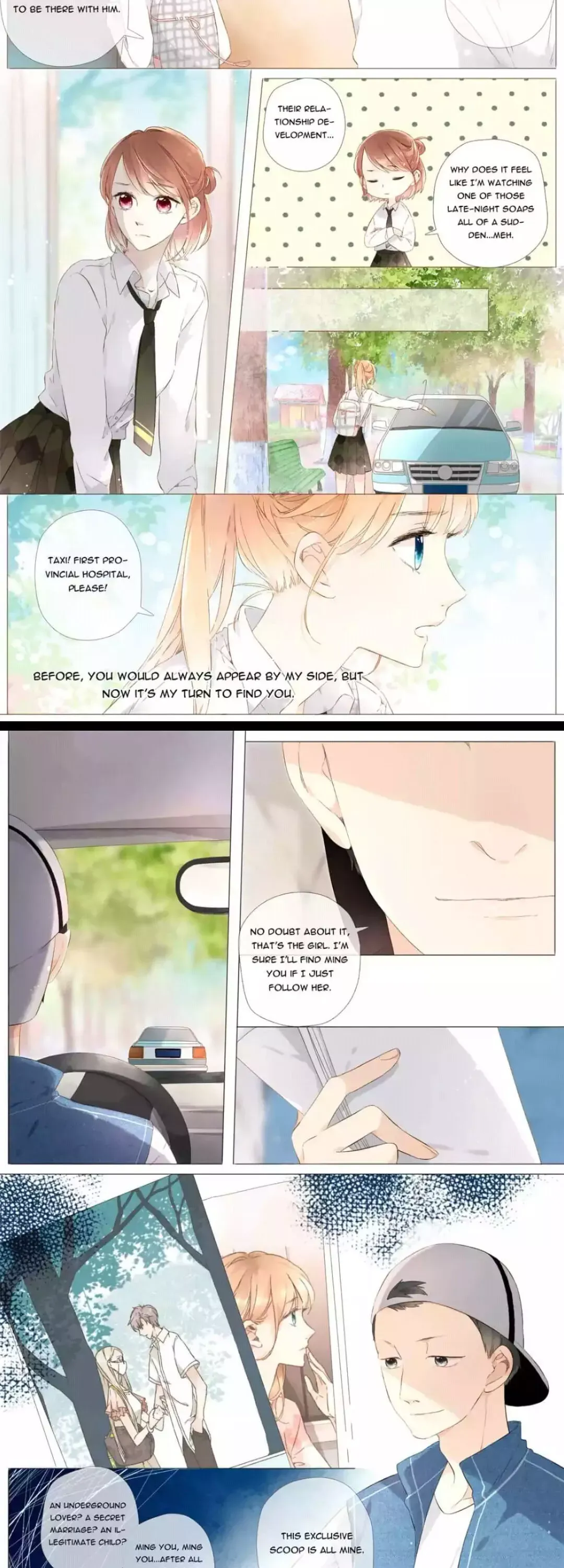 Read Love Like Cherry Blossoms chapter 52 image 4 on Lezhin